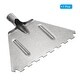 preview thumbnail 3 of 3, 11 inch Snow Shovel Notched Ice Shovel Digging Garden Shovel Gardening Spade - Silver Tone