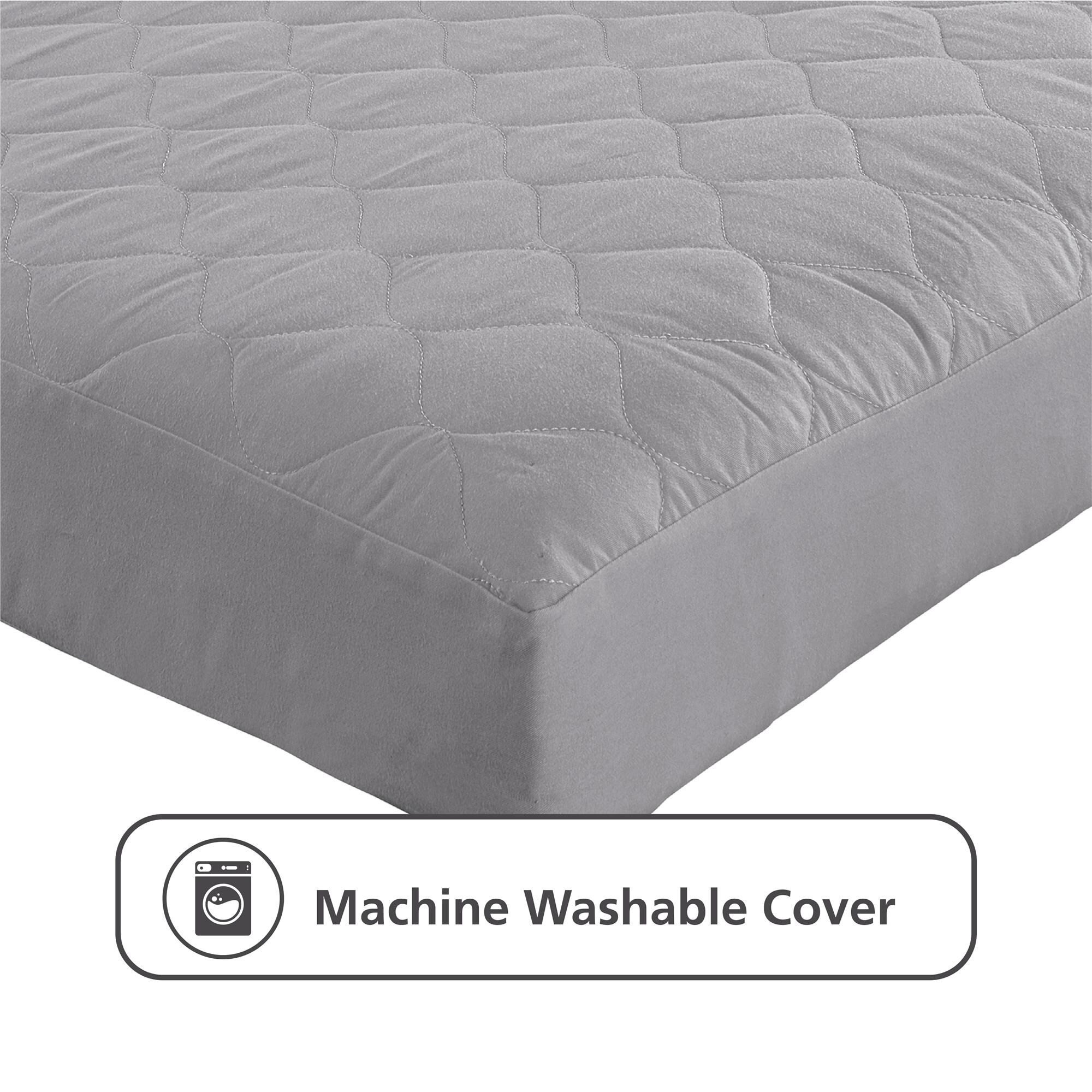 DHP Dana 6 Inch Quilted Mattress with Removable Cover and Thermobonded Polyester Fill