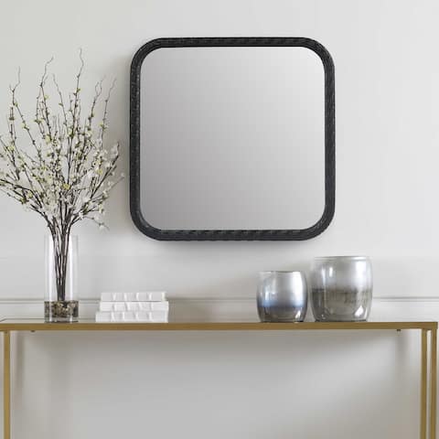 Mordern Woven Grain Wall Hanging Mirror for Bedroom ,Bathroom Vanity