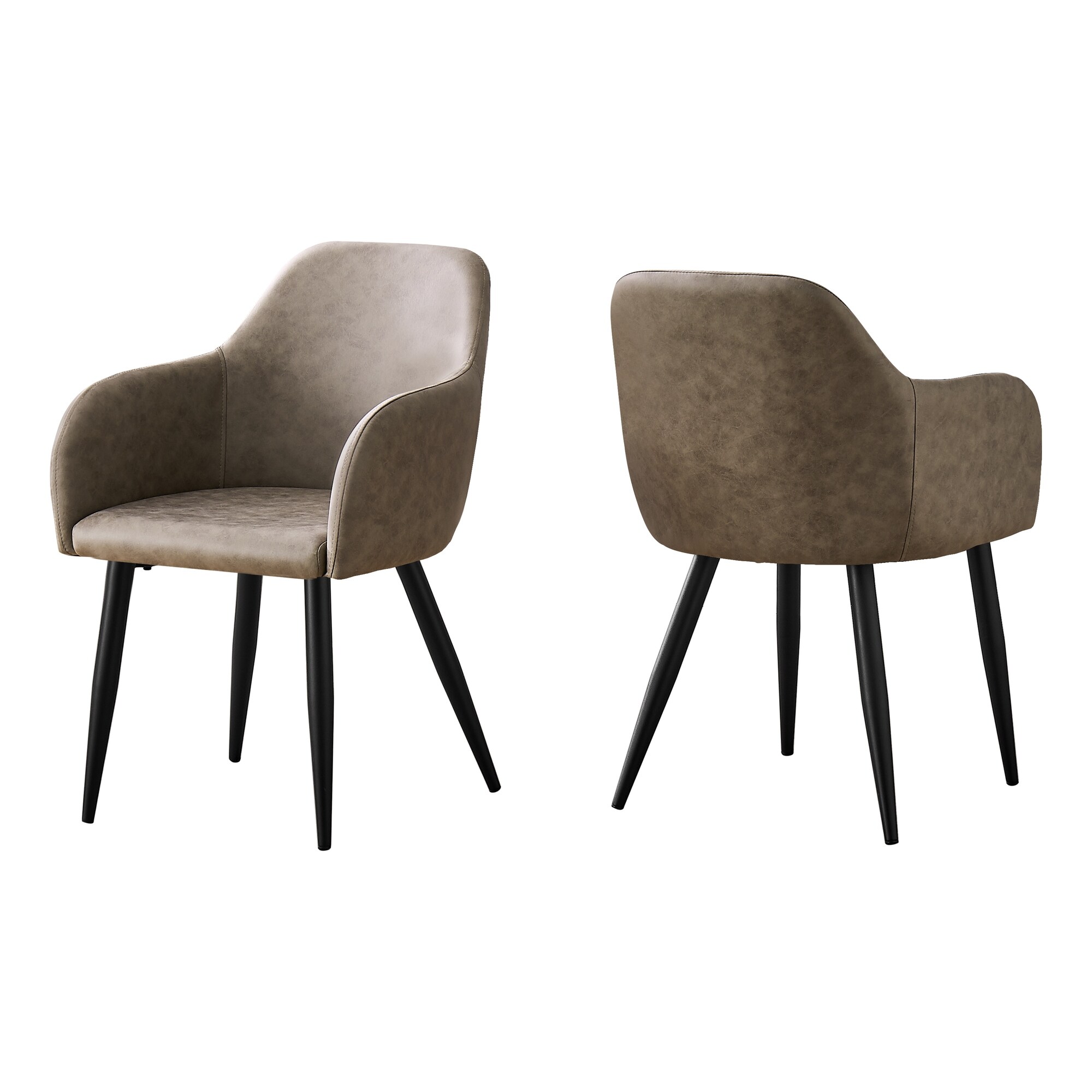 Taupe color sales dining chairs