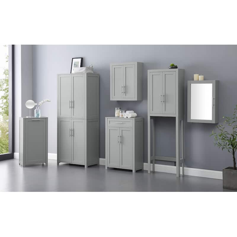 Crosley Savannah Mirrored Wall Cabinet