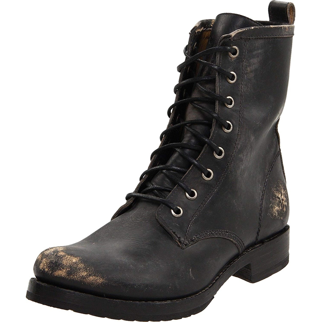distressed combat boots womens