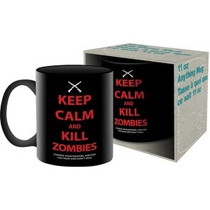 Keep Calm Kill Zombies Mug