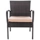 preview thumbnail 10 of 13, SAFAVIEH Outdoor Living Moore 3-Piece Lounge Set - 23"W x 27"D x 31"H