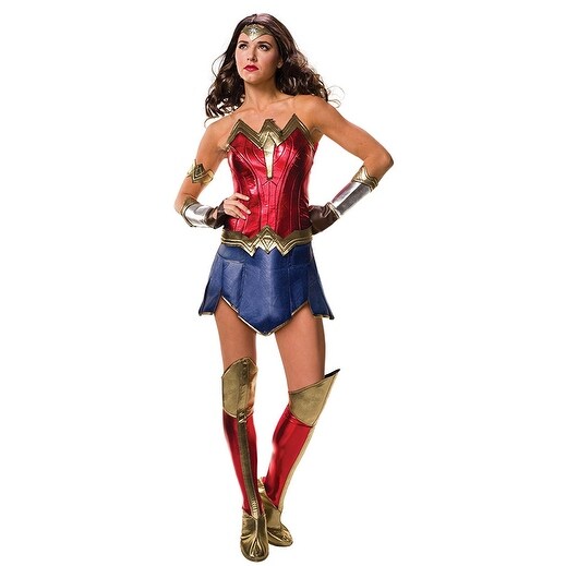 Justice League Wonder Woman Adult Costume - Red