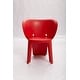 preview thumbnail 5 of 4, Elephant Polypropylene Kids Chair, Set of 4 Red