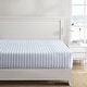 preview thumbnail 4 of 19, Nautica Percale Cotton Fully Elastic Fitted Sheet Full - Beaux Stripe Blue