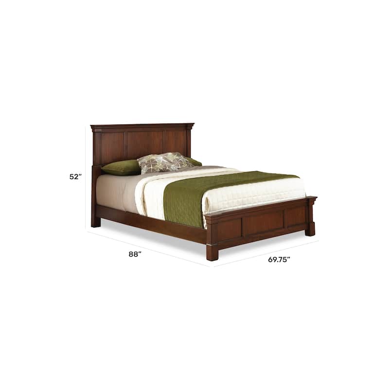 Aspen Cherry King Bed