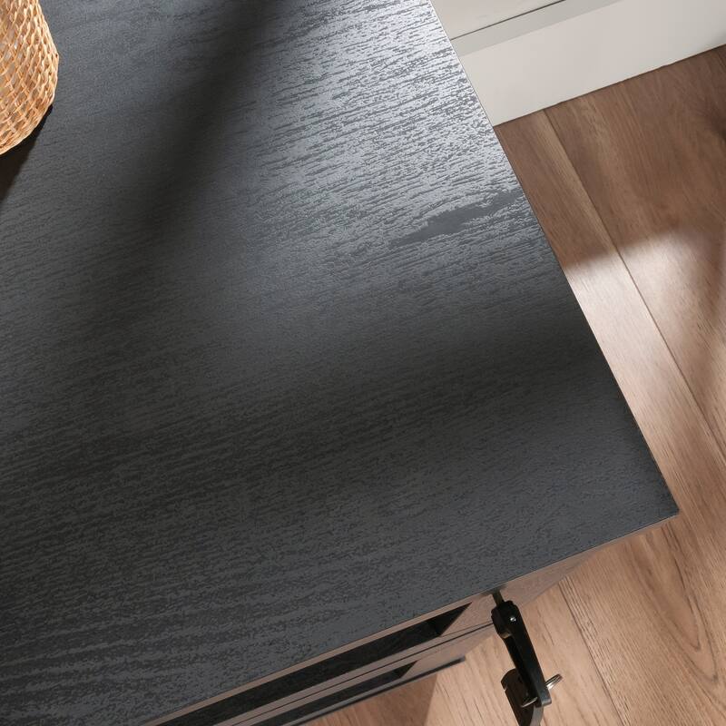 Lateral File, File Cabinet , Office Storage Cabinet Black finish