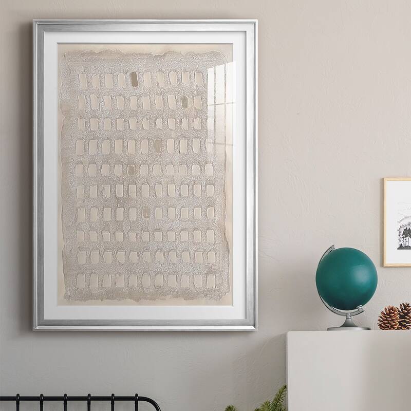 Pearl Punch Card I Premium Framed Print - Ready to Hang