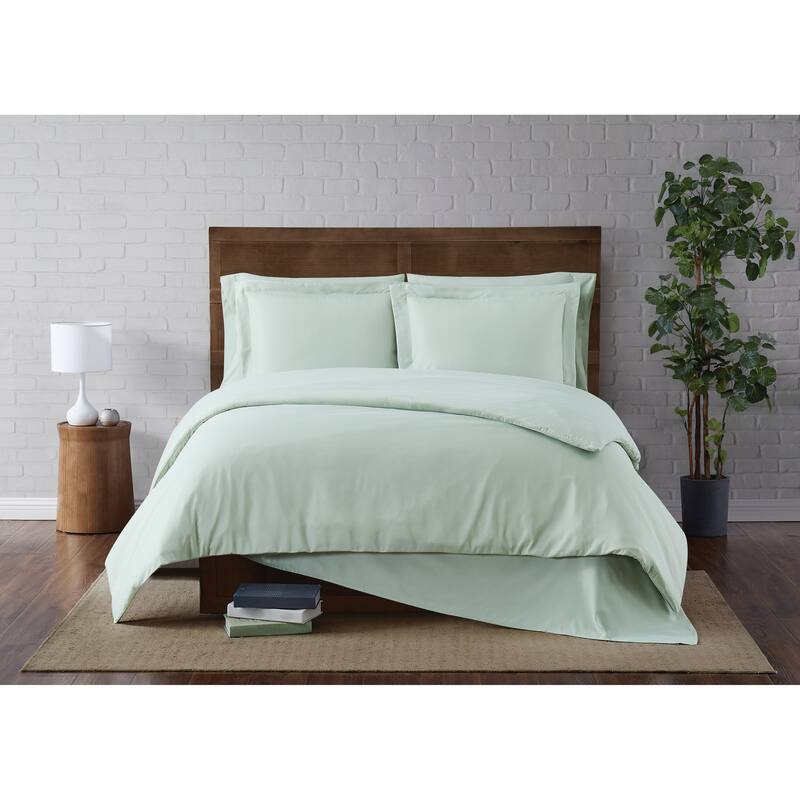 Truly Soft Everyday Solid 3-piece Duvet Cover Set