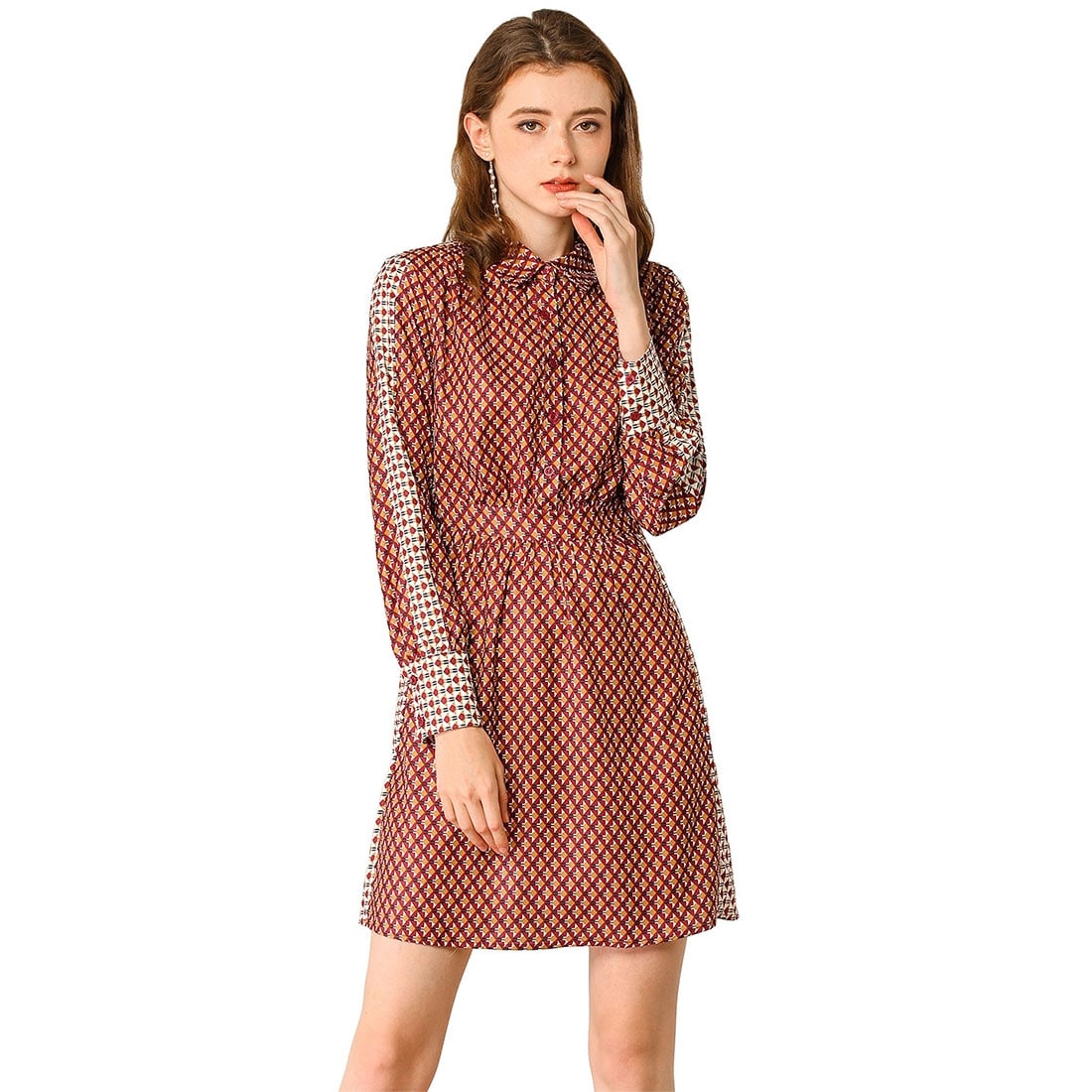 business dress with sleeves