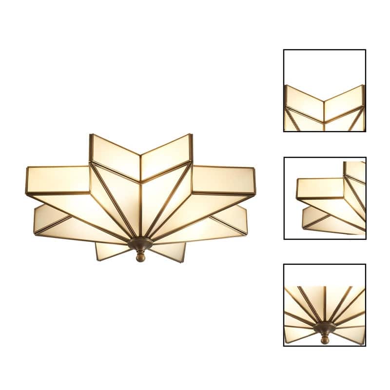 19.5 Inch bulb light bronze light for kitchen brassb ceiling light - 19.5 Inch