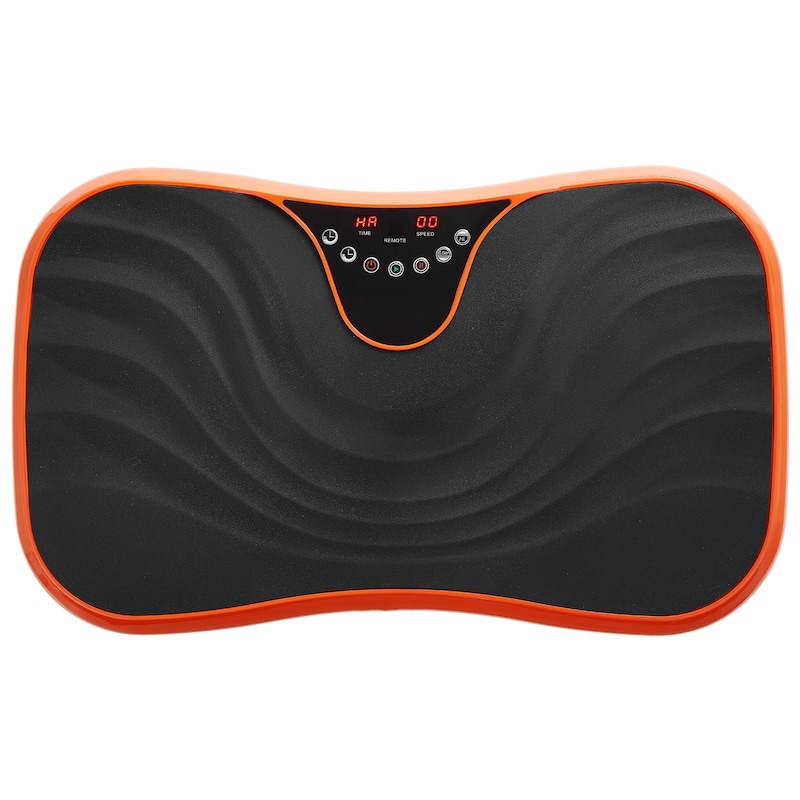 99 Speed Levels Remote Control, Low-Noise Full-Body Workout Platform with Resistance Bands - Medium