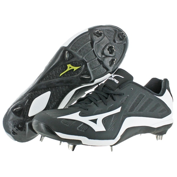 mizuno men's heist iq low metal baseball cleat