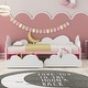 preview thumbnail 1 of 32, Platform Bed with 2 Drawers, Clouds Decor Pink Moon - Twin