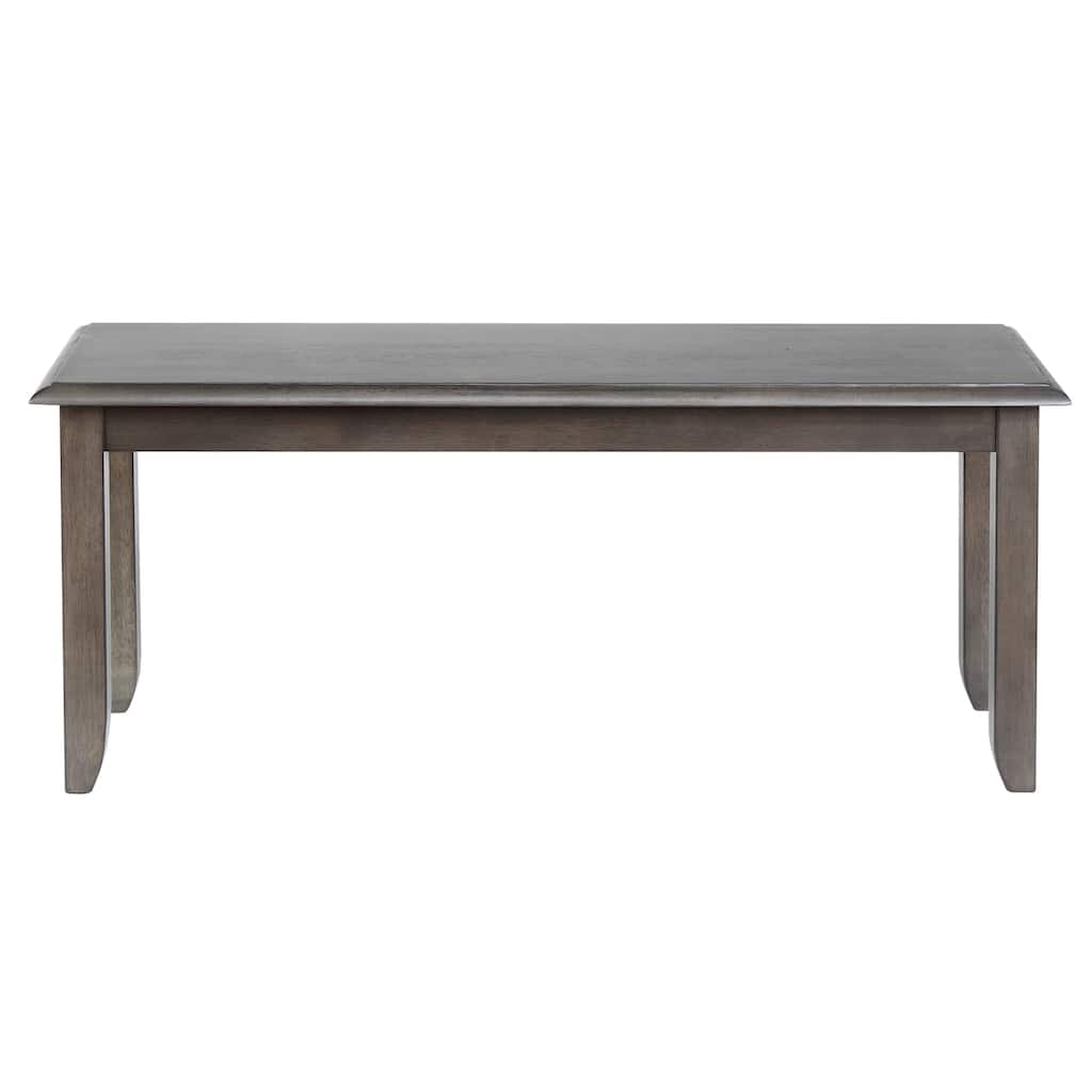 Wooden Dining Bench - 42" - Gray