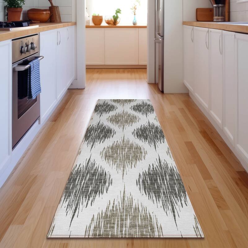 Premium Washable Super Soft Mayfield Rug - Taupe - 2' 3" x 7' 6"
