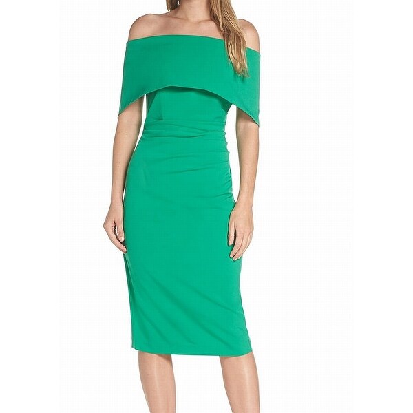 vince camuto green dress