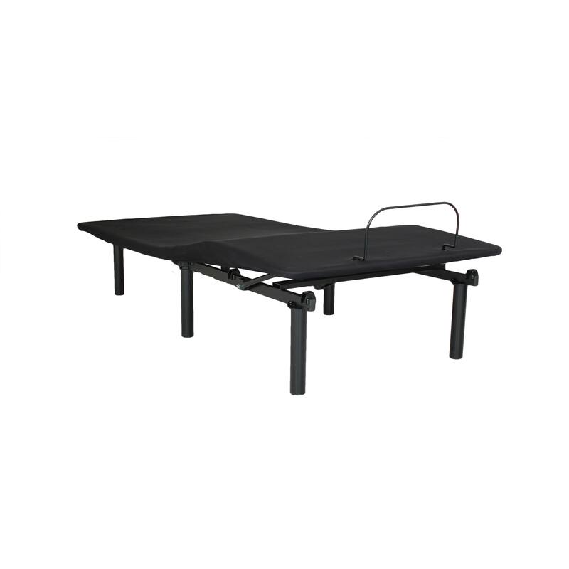 Motorized Adjustable Bed Base with Head and Foot Inclines, Full, Queen, Twin XL, Noise-Free, Quick Assembly