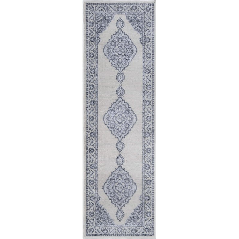 Carrington Shabby Chic Medallion Indoor Area Rug
