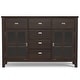 preview thumbnail 31 of 78, WYNDENHALL Stratford Solid Wood Transitional Sideboard Buffet - 54 inch Wide