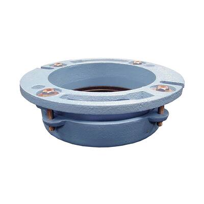 Jones Stephens C40430 CI QC Closet Flange 4 X 3 - Blue