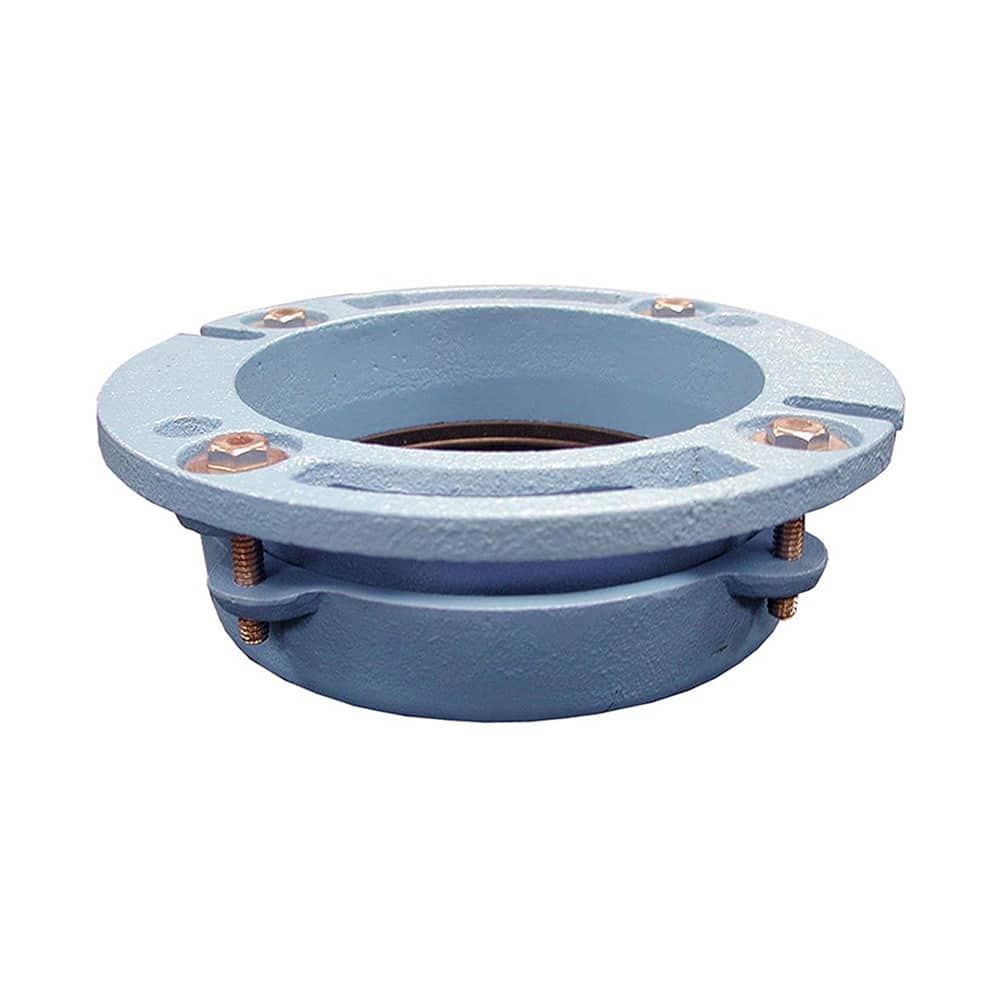 Jones Stephens C40430 CI QC Closet Flange 4 X 3 - Blue