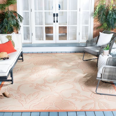 SAFAVIEH Courtyard Ofelia Indoor/ Outdoor Waterproof Patio Backyard Rug