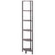 preview thumbnail 6 of 47, UIMOSO Corner Bookshelf, Corner Bookcase with Heavy Duty Metal Frame & Wooden Shelves 6-Tier,68" Tall,Triangular-shaped