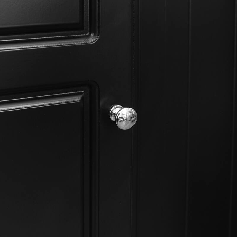 Minimalist Stylish Hall Tree with Shoe Cabinet with 3 Hanging Hooks