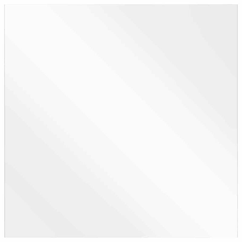 vidaXL Wall Mirror Square 15.75 x 15.75 in Tempered Glass