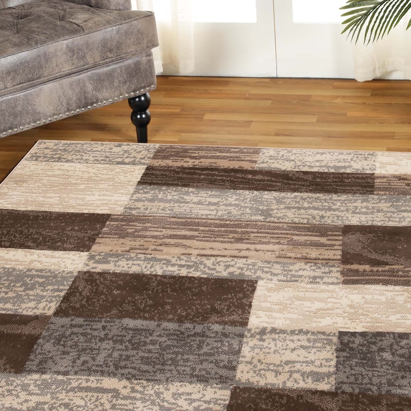 Superior Rockwood Patchwork Indoor Area Rug or Runner