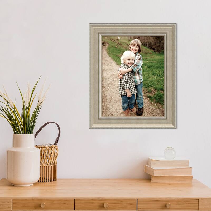 Mezzo Silver Framed Picture Frame, Photo Frame