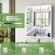 preview thumbnail 12 of 17, Modland LED Lighted Medicine Cabinet with Mirror Bathroom Mirror Cabinet with Lights Anti-Fog