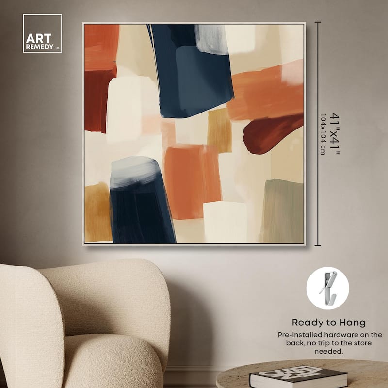 Sienna Shift Canvas by Art Remedy