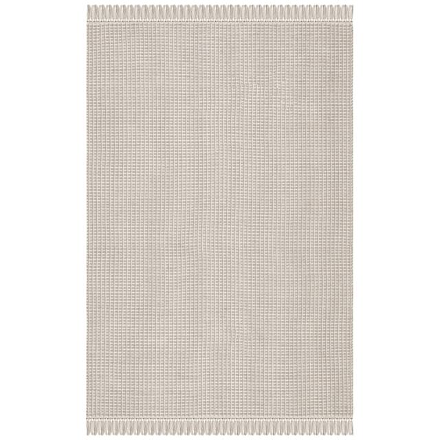 SAFAVIEH Handmade Montauk Rukhsana Flatweave Cotton Fringe Rug