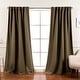 preview thumbnail 59 of 80, Aurora Home Insulated Thermal Blackout 84-inch Curtain Panel Pair - 52 x 84