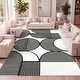 preview thumbnail 33 of 135, JONATHAN Y Dila Geometric Arch Scandi Striped Ivory/Cream Area Rug