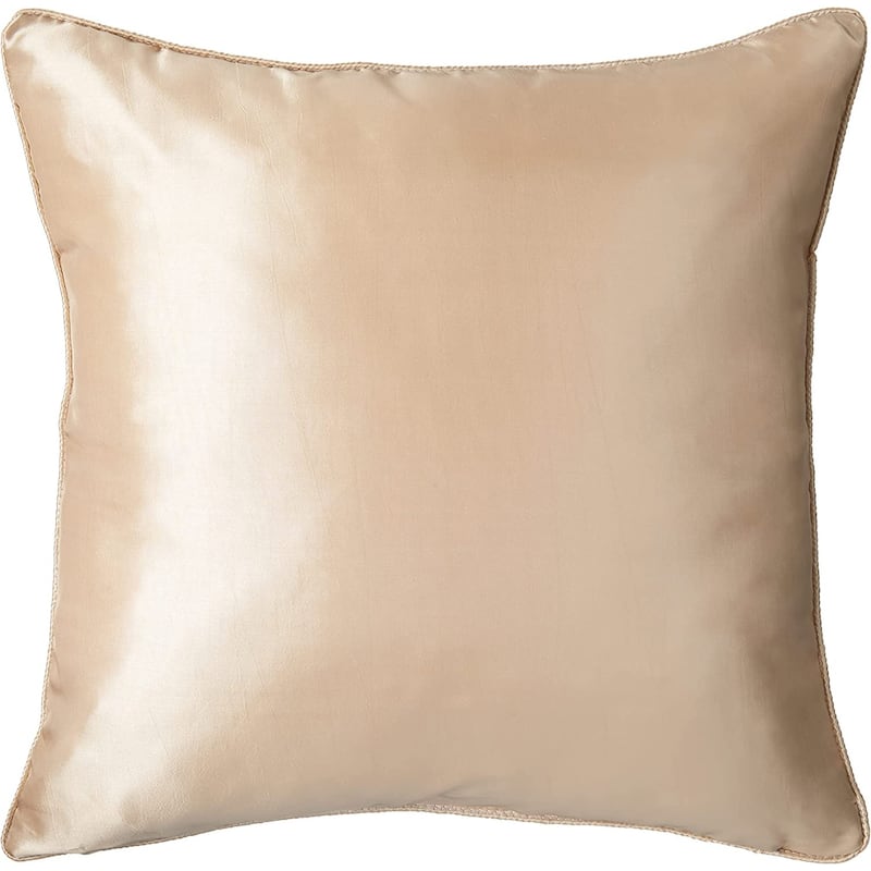 Violet Linen Silky Bloom Daisy Flower Pattern, 17 Inch x 17 Inch, Square, Decorative Accent Throw Pillow