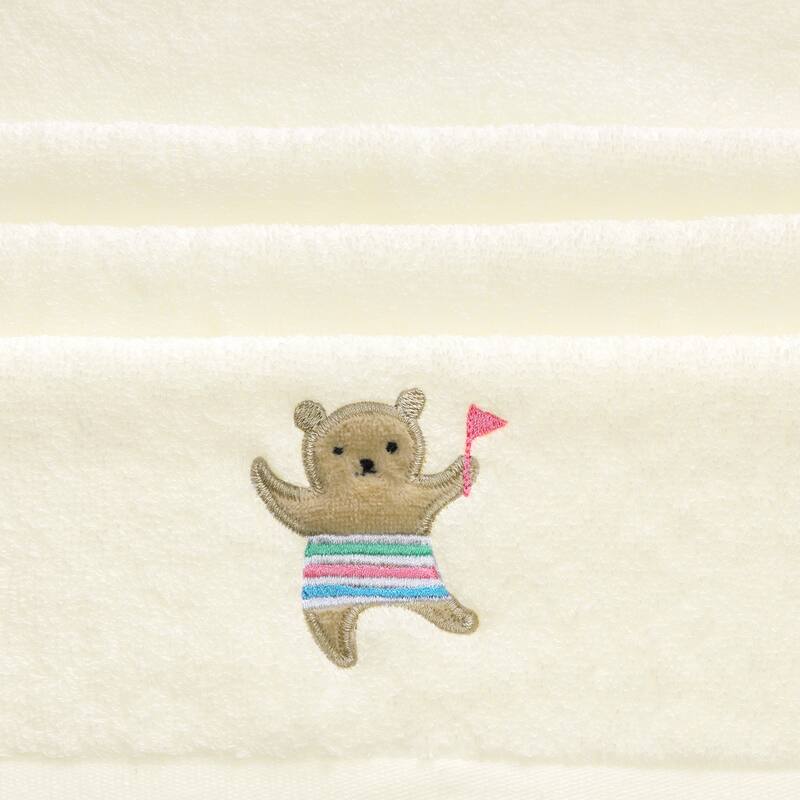 Cotton 2 Pack Bath Towels Set, Large Towels, Absorbent Quick Dry and Lightweight Towels for Bathroom 24" x 48" - Beige