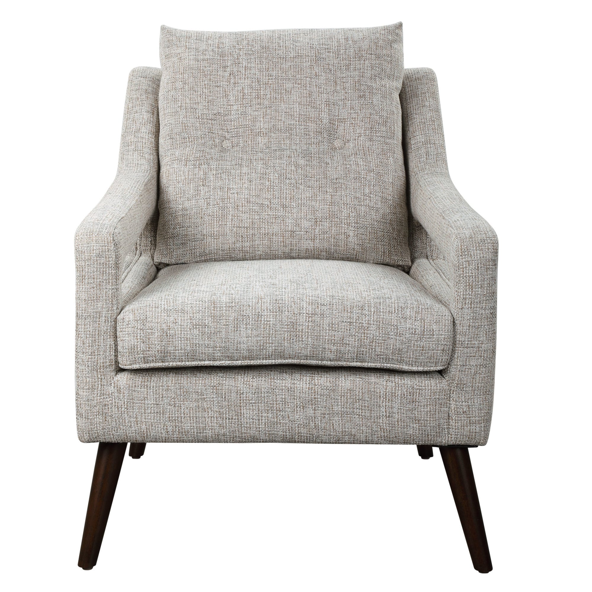 Uttermost 23570 O'Brien 29" Wide Wood Framed Linen Wingback Chair
