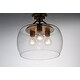 preview thumbnail 3 of 3, Goblet 3-Light Semi Flush Mount
