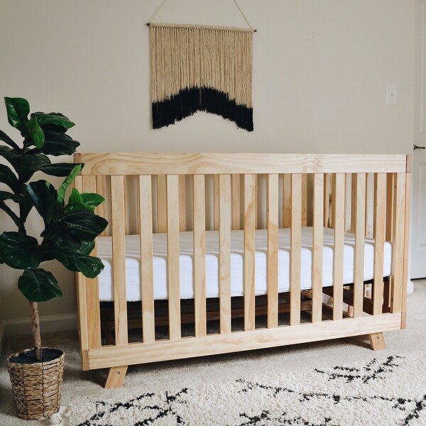Storkcraft Beckett 3 in 1 Convertible Pine Wood Crib with Adjustable Height Mattress and Converts to Toddler Bed Day Bed Bed Bath Beyond 25716171