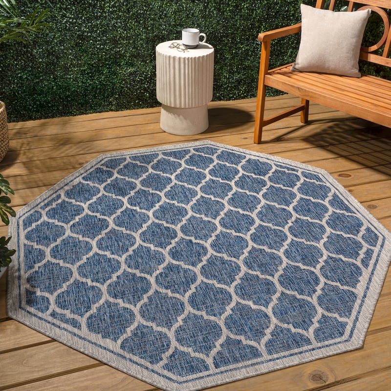 JONATHAN Y Zinnia Textured Weave Indoor/Outdoor Area Rug