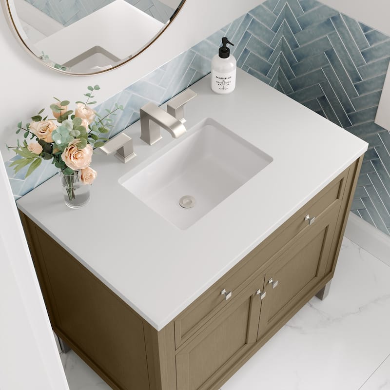 James Martin Vanities 503-V36-3WZ Chicago 36" Free Standing Single