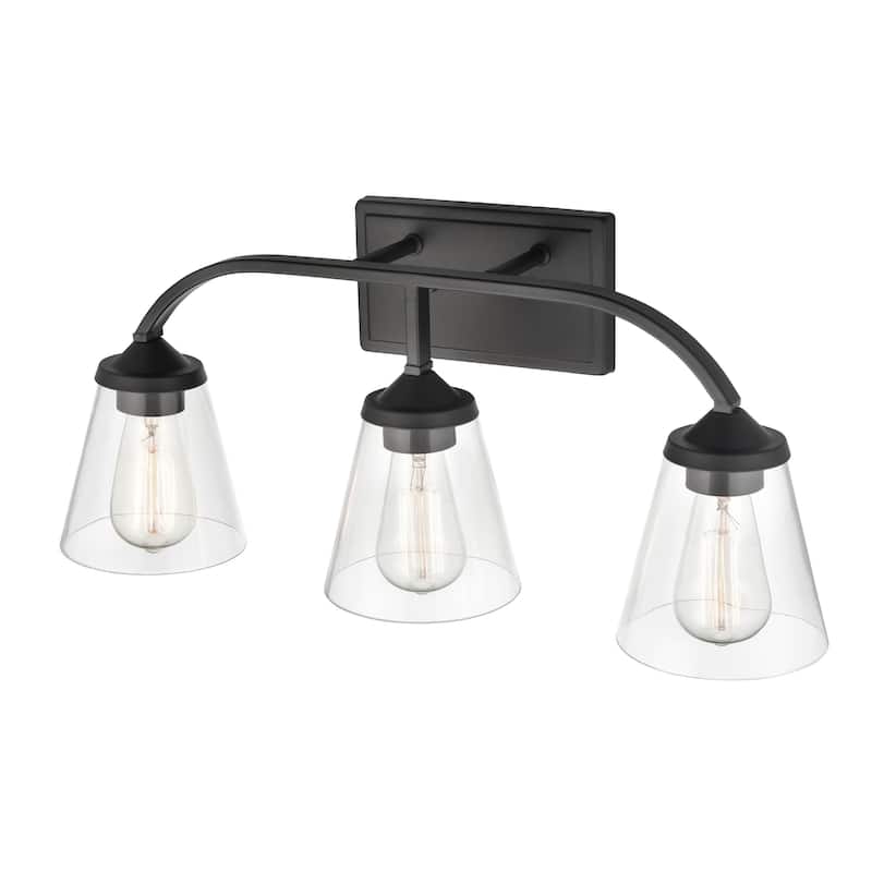 Millennium Lighting Josleen Vanity Fixture in Matte Black Finish
