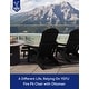 preview thumbnail 10 of 52, WINSOON Set of 2 HIPS Folding Adirondack Chair with Adjustable Backrest and Retractable Ottoman