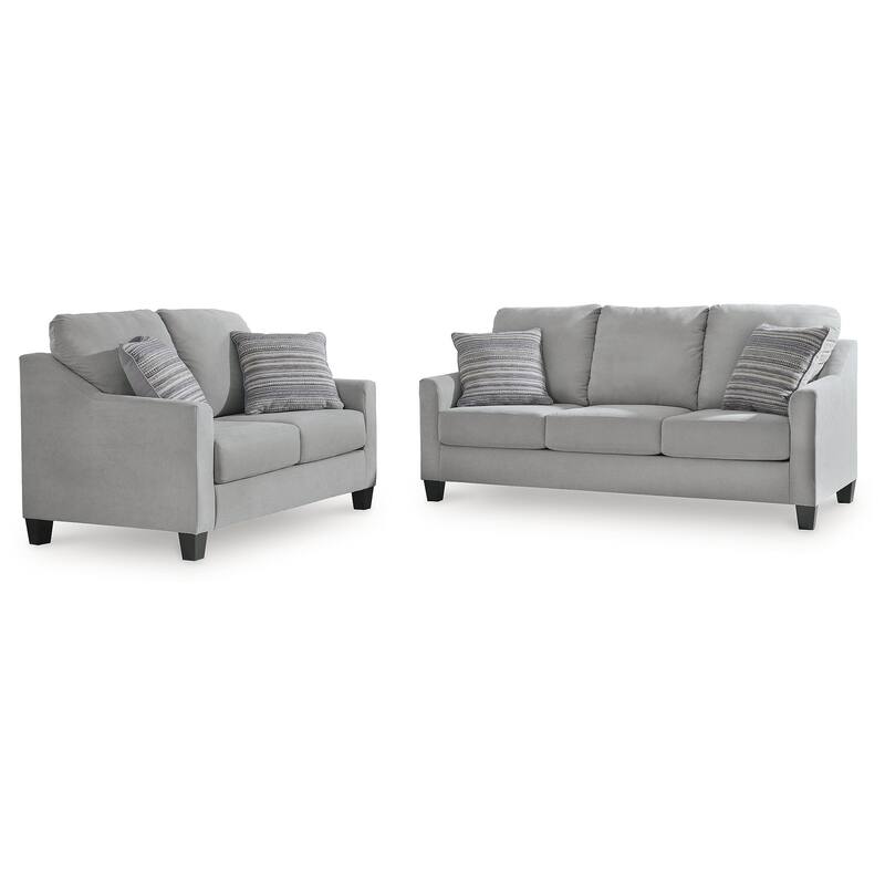 Signature Design by Ashley Adlai Gray 2-Piece Upholstery Package - 80" W x 39" D x 40" H