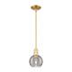 Option Satin Gold / Light Smoke Deco Swirl